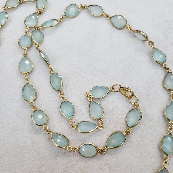Indian Chalcedony Necklace - Picture 2 of 4